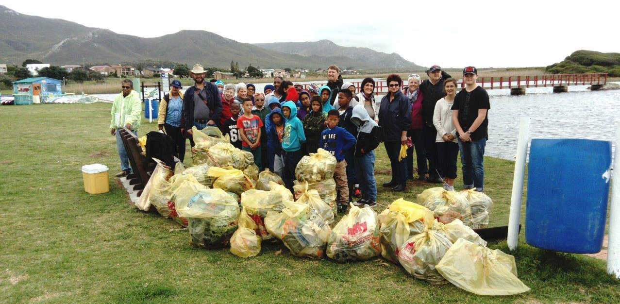 A Rocha South Africa river cleanup in 2017